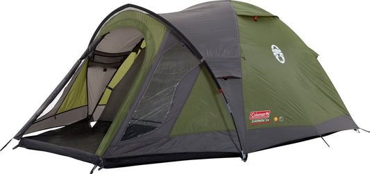  Coleman Darwin 3 Plus Koepeltent - 3-Persoons - Groen
