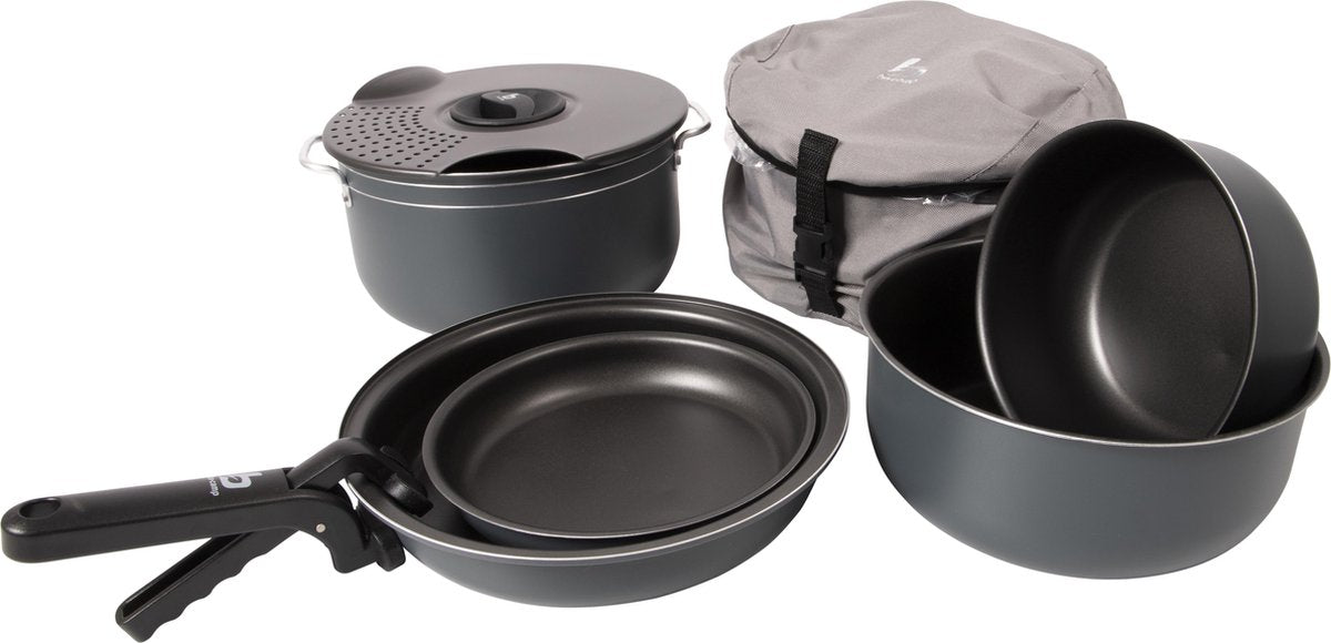  Bo-Camp Pannenset - Camping - 7-delig - Aluminium