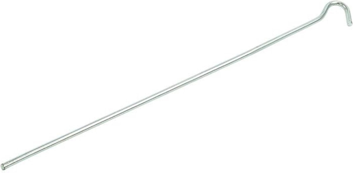 PROPLUS 10x Stuks Grondpennen/tentharingen Metaal Halfrond 30 Cm - Kampeer Artikelen Voor Tent Of Windscherm
