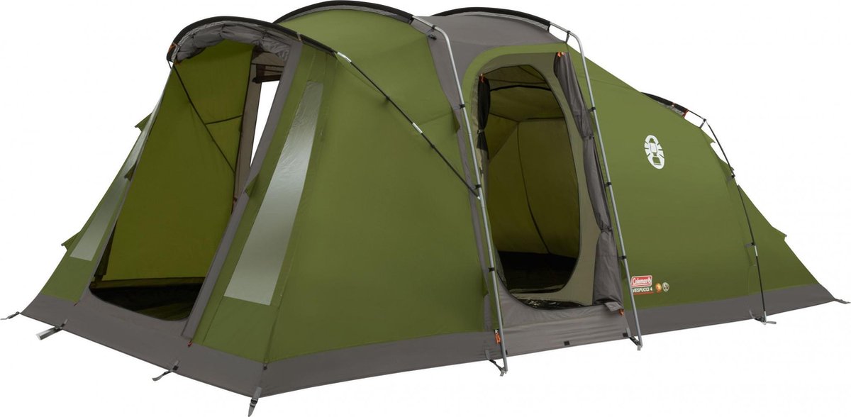  Coleman Vespucci 4 Tunneltent - Familietent - 4-Persoons - Groen