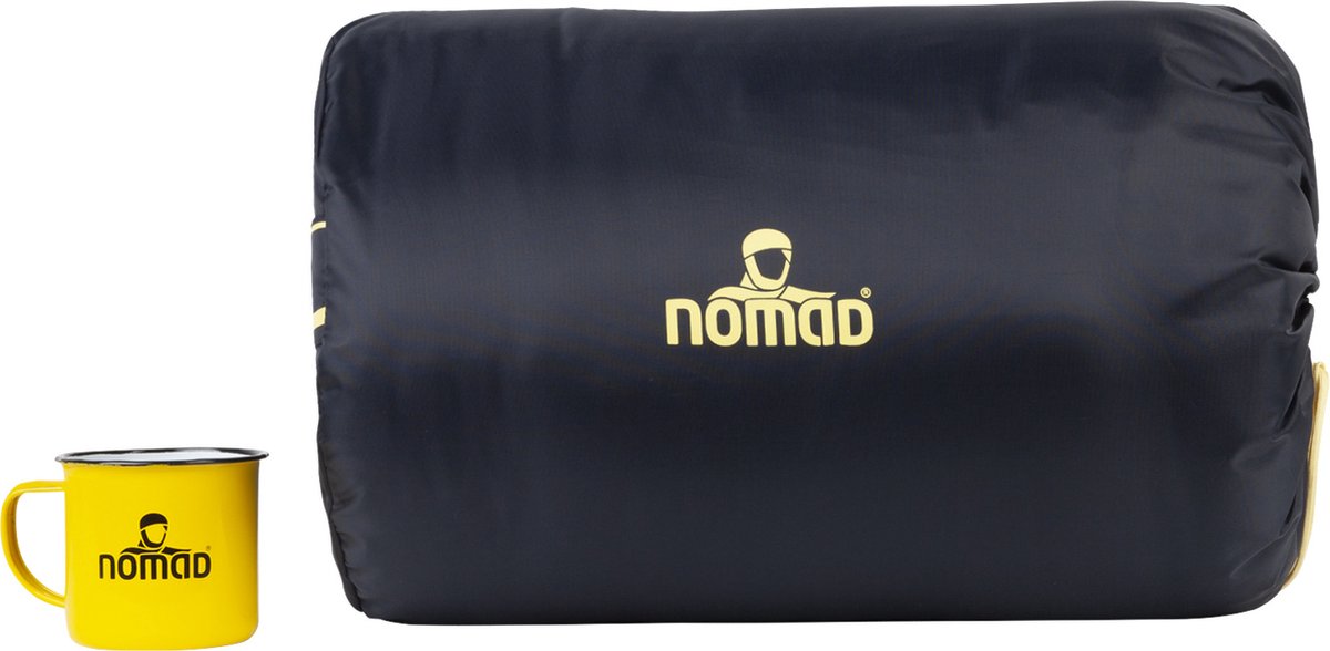  NOMAD® Brisbane Slaapzak | 205x80cm Blauw | Lichtgewicht &amp; Kwalitatief | Dekenmodel Slaapzak | Incl Hoes