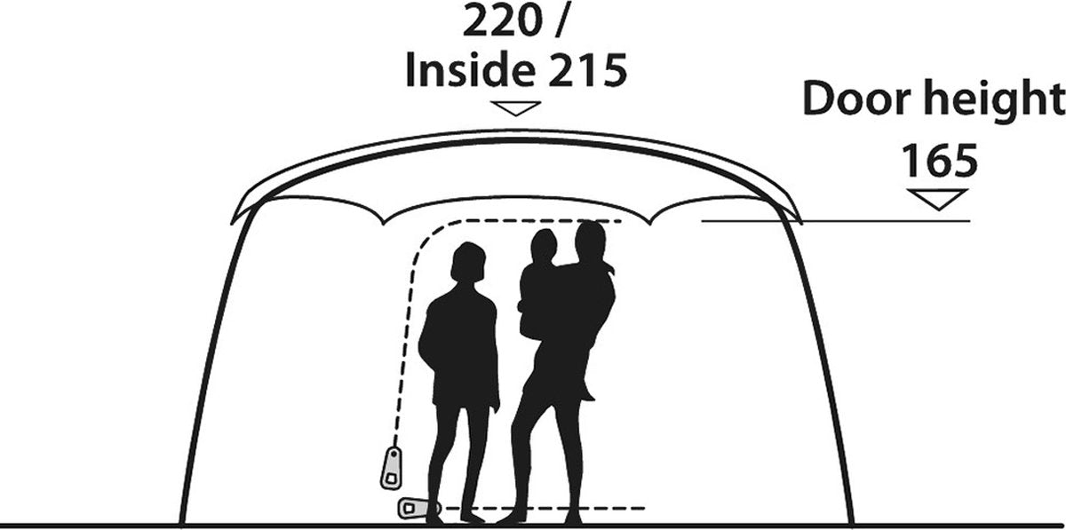  Easy Camp Tent Moonlight Joert 6-persoons