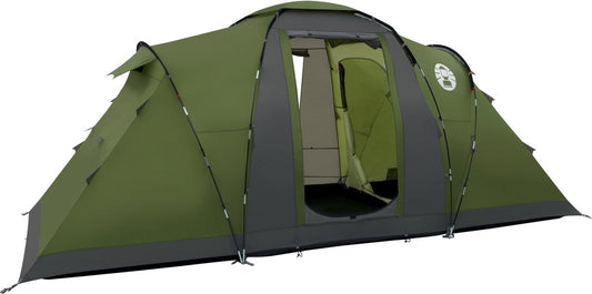  Coleman Bering 4 Vis-a-Vis Tent - Familietent - 4-Persoons - Groen