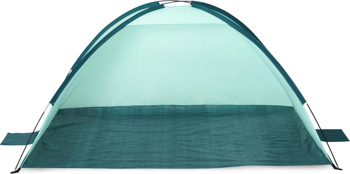  Bestway Strandtent - Pavillo - 2-Persoons - UV80 Zonbescherming - Incl. Tentharingen - Zandzakken Voor Stabiliteit - 200 X 120 X 95 CM