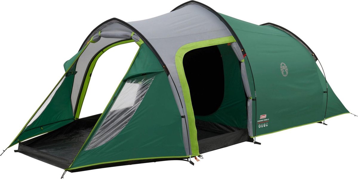  Coleman Chimney Rock 3 Plus Tunneltent - Verduisterend - 3-Persoons