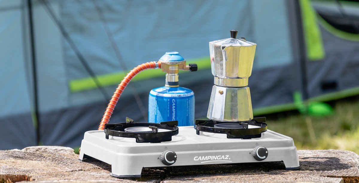  Campingaz Camping Cook CV Camping Kooktoestel - 2-pits - 2x 1800 Watt