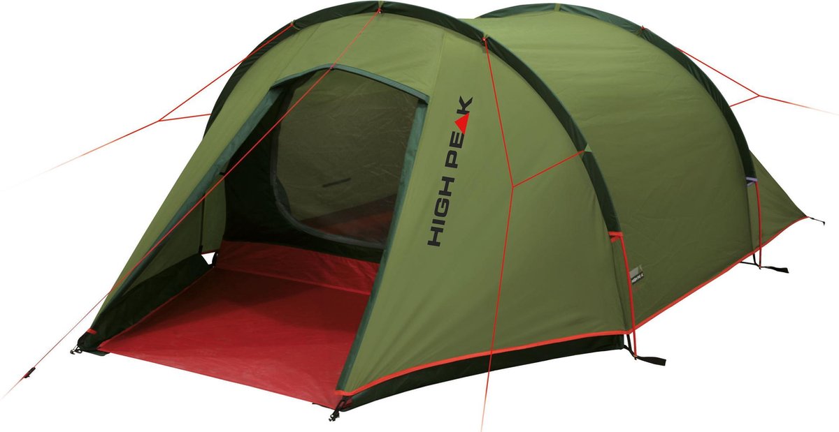  High Peak Kite 2 Tunneltent - Groen - 2 Persoons