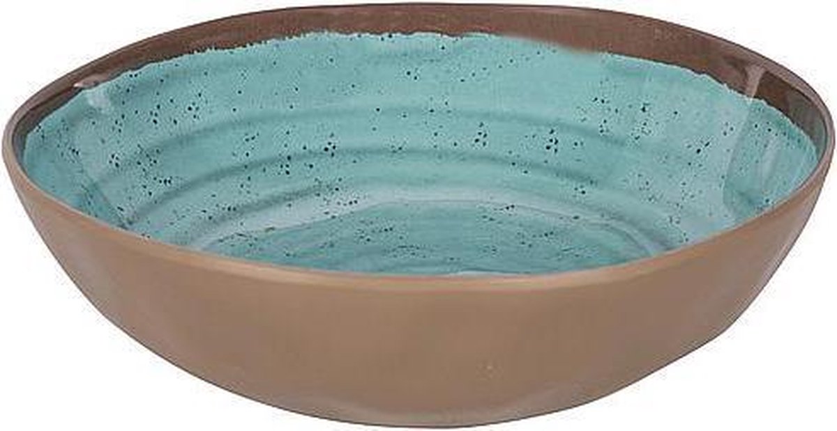  Bo-Camp Kom - Halo - 100% Melamine - 4 Stuks - Aqua
