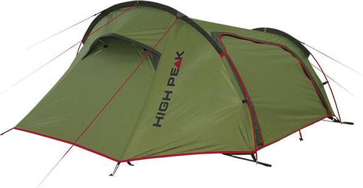  High Peak Sparrow 2 Tunneltent - Groen - 2 Persoons