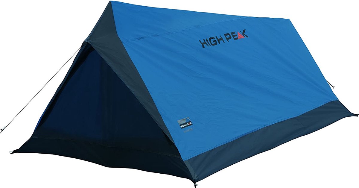  High Peak Minilite Tunneltent - 2-Persoons - Blauw