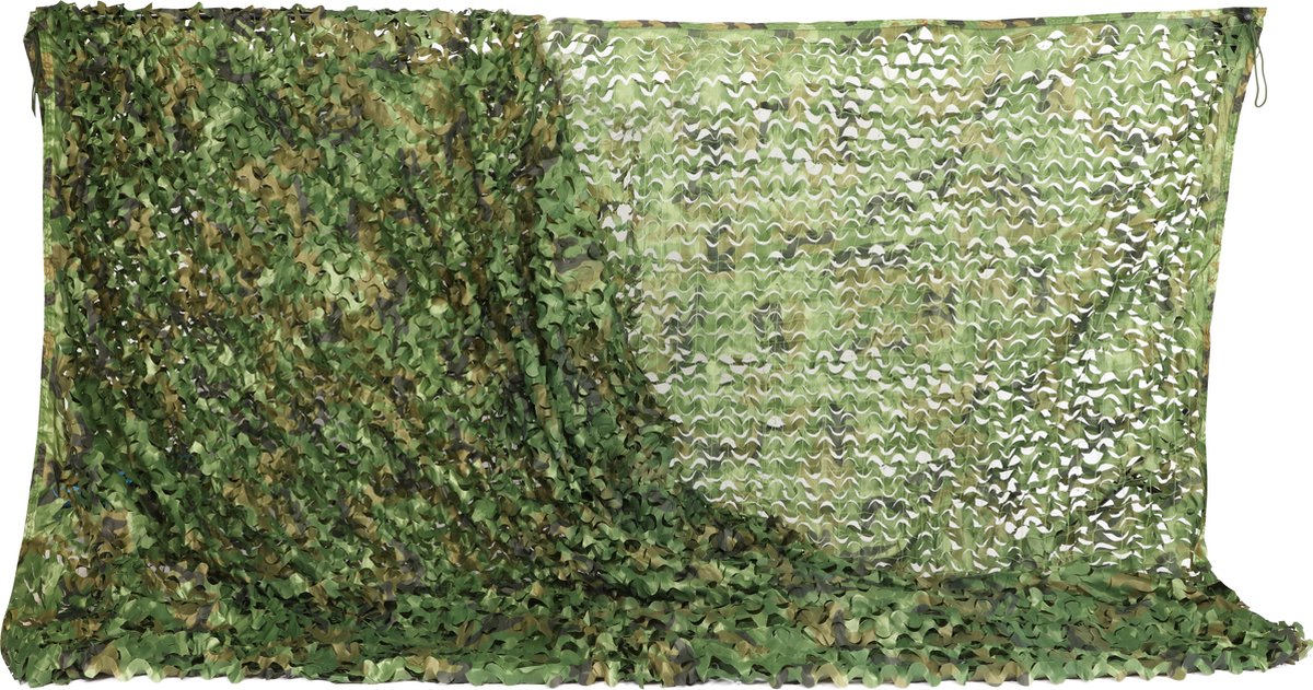  Camouflagenet 6 Meter Proloo. Hoogte 1,80x Lengte 6mtr - Camonet - Camouflagenet - Tuinnet - Schaduwdoek