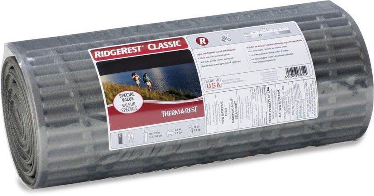  Thermarest RidgeRest Classic Slaapmat Regular Zwart