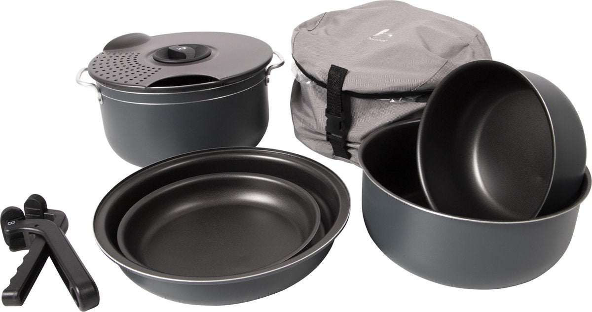  Bo-Camp Pannenset - Camping - 7-delig - Aluminium