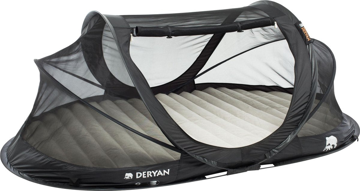  Deryan Luxe Pop-up Reisklamboe - Lichtgewicht 2 Persoons Klamboe – Geimpregneerd - Slaapcompartiment Voor Tent - Binnentent