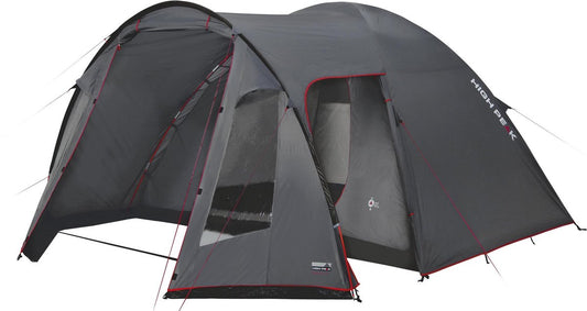  High Peak Tessin 4 Koepeltent - 4-Persoons - Grijs