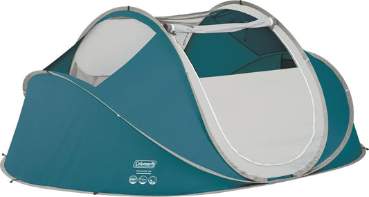  Coleman Galiano 4 Pop-up Tent - 4-Persoons - Blauw/Wit