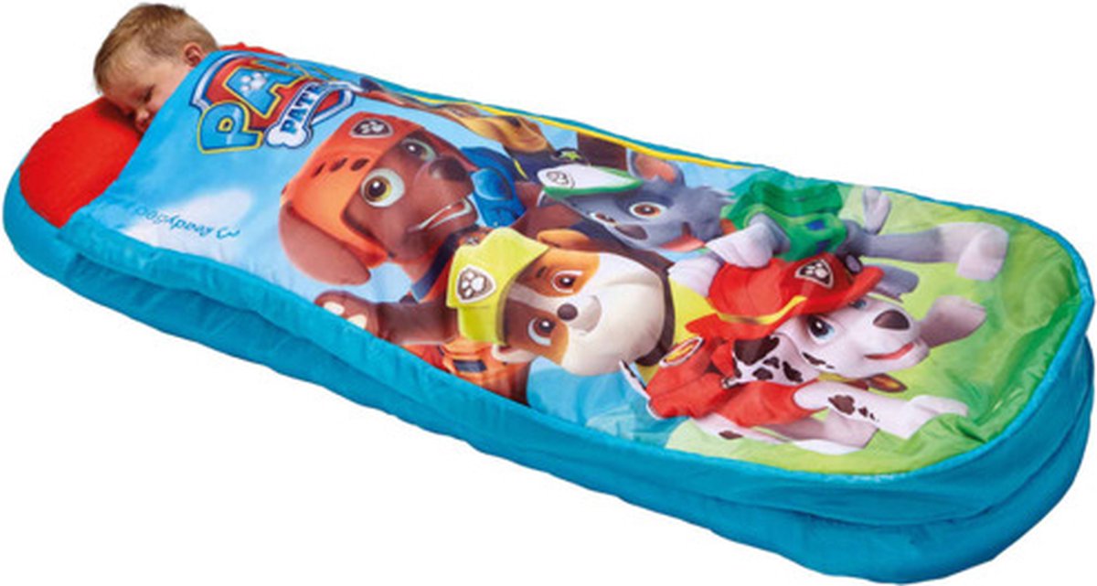  Paw Patrol ReadyBed Luchtbed + Slaapzak + Kussen - Blauw - 150x62x20