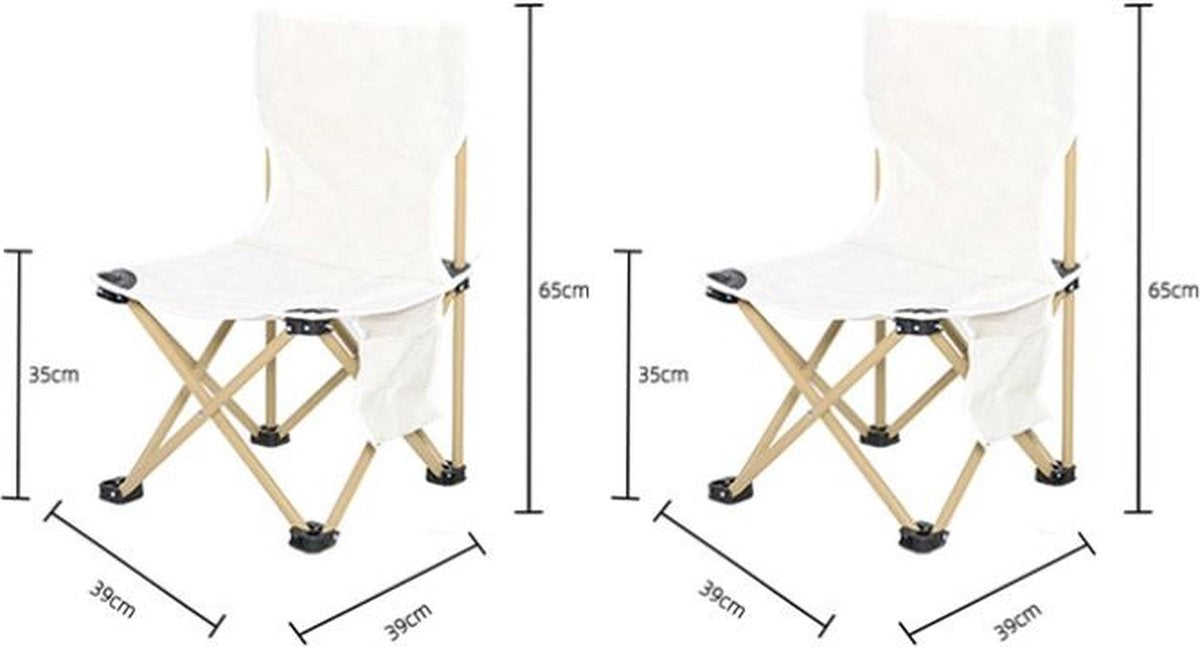 Merkloos Camping Tafel Met Stoelen - Inklapbaar - Camping Set - Kamperen - Outdoor - Lichtgewicht