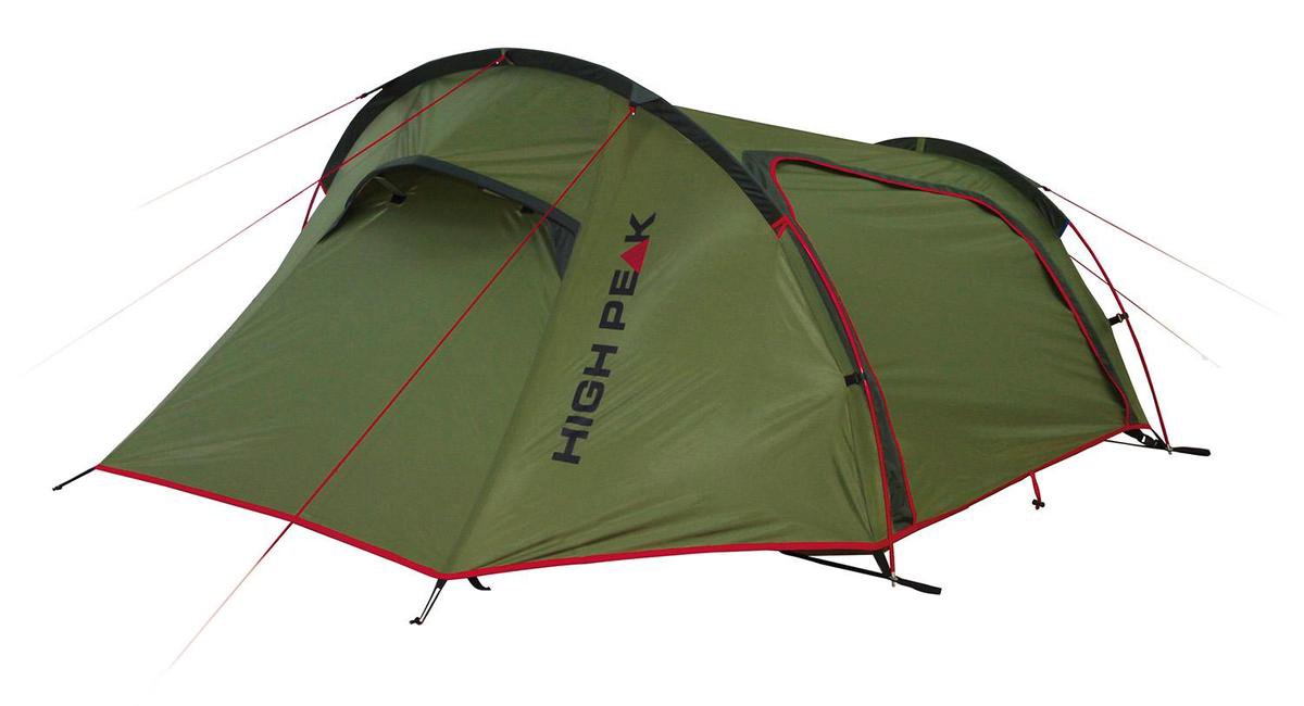  High Peak Sparrow 2 Tunneltent - Groen - 2 Persoons