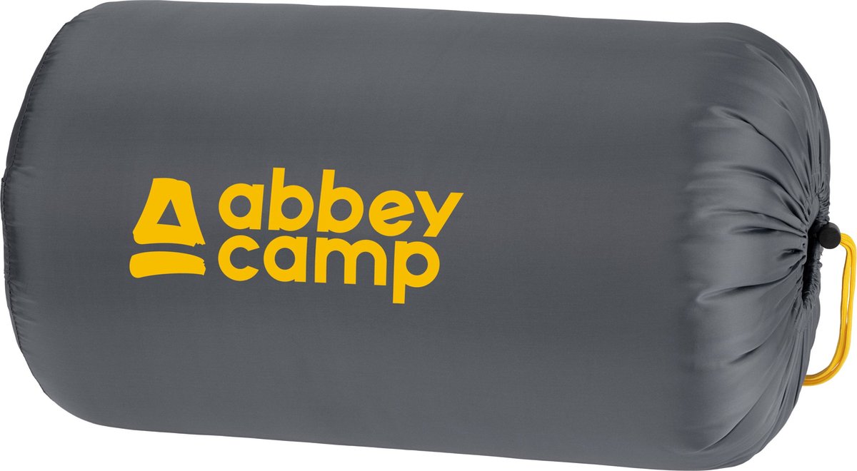  Abbey Camp Slaapzak Amsterdam-07 - Dekenmodel - 210 X 85 Cm - Grijs
