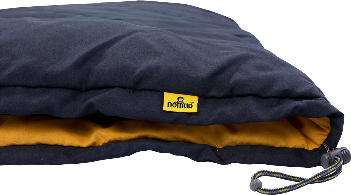  NOMAD® Bronco Slaapzak | 205x80cm Blauw | Lichtgewicht &amp; Kwalitatief | Slaapzak | Incl Hoes