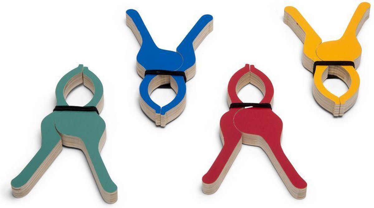  BS Toys Tentklemmen - Hout - Vanaf 3 Jaar - Creatief Spelen