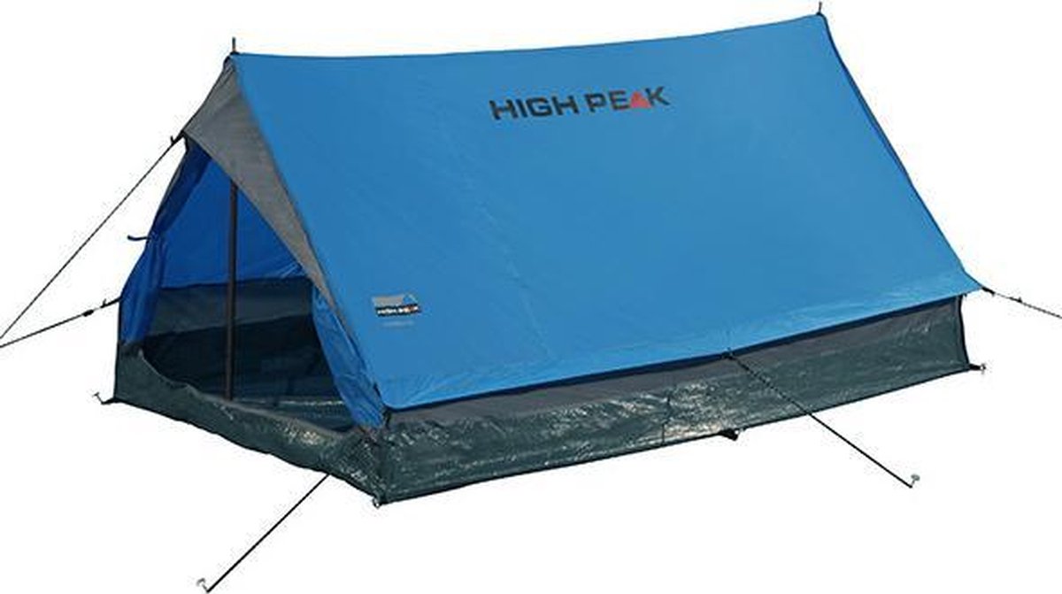  High Peak Minipack Tunneltent - Blauw - 2 Persoons