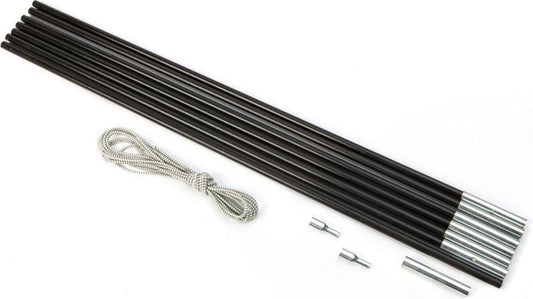  Bo-Camp - Vervangingsset - Tentstok - Boogstokken - Ø 7.9 Mm - Fiberglas - Zwart