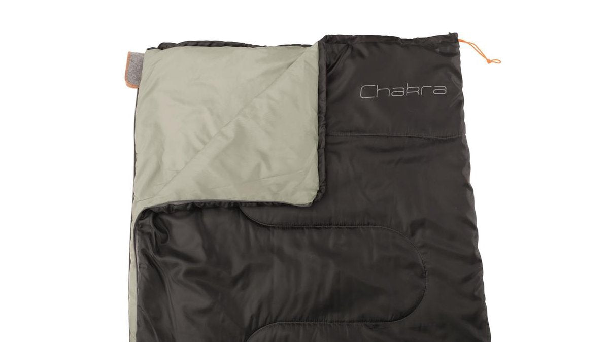  Easy Camp Sleeping Bag Chakra - 190x75 Cm - Black