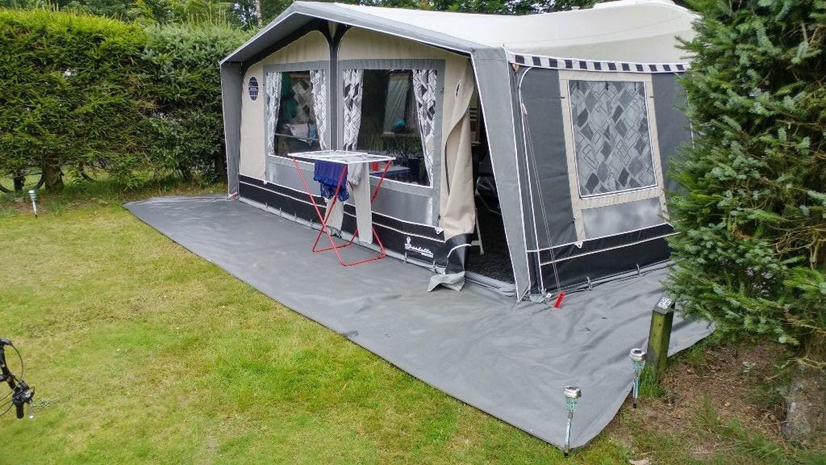  Tentzeil Bescherming , Gronddoek , Anti Worteldoek 8 X 4.80 Mtr / 130 Gr P/m²