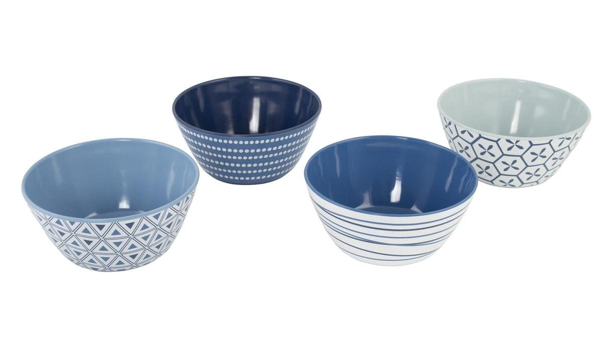  Bo-Camp - Servies - Mix &amp; Match- 16-Delig - Blauw