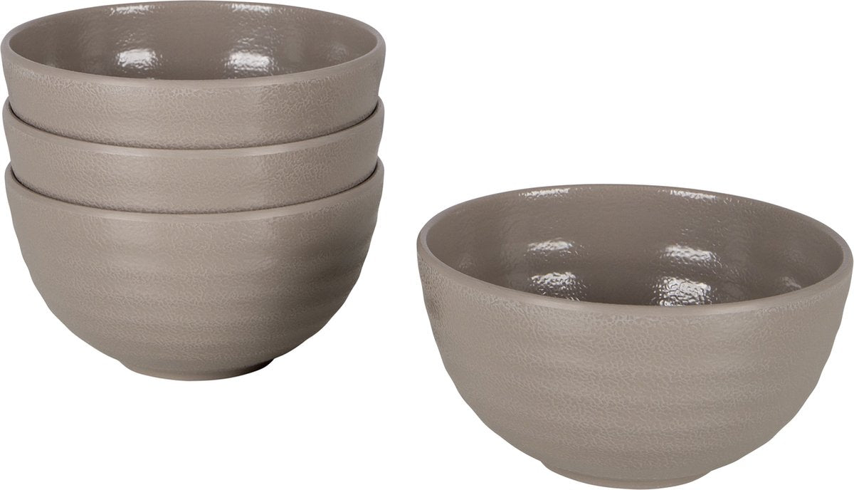  Bo-Camp Servies - Campingbord - Stone - 16-Delig - Beige