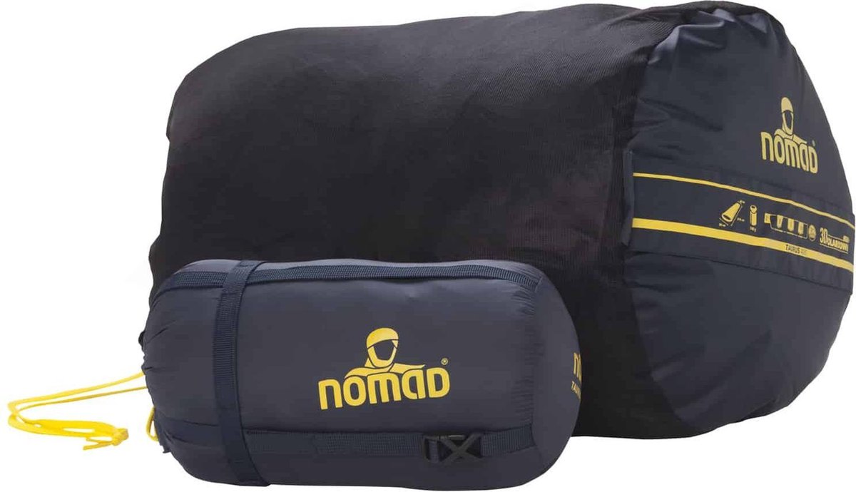  NOMAD® Taurus Comfort 550 Slaapzak - Dekenmodel - Max Lichaamslengte 190 Cm