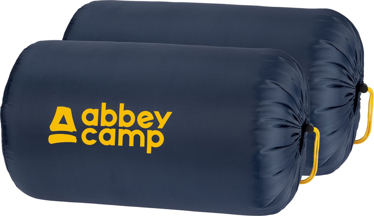  Abbey Camp Slaapzak Amsterdam - 2-pack - Dekenmodel - 210 X 85 Cm - Marine