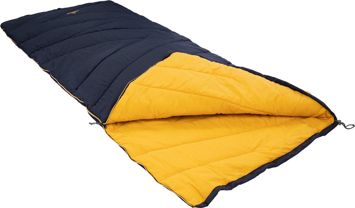  NOMAD® Bronco Slaapzak | 205x80cm Blauw | Lichtgewicht &amp; Kwalitatief | Slaapzak | Incl Hoes