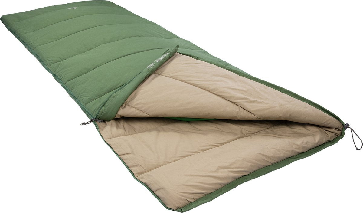  NOMAD® Blazer Slaapzak | 205x80cm Groen | Lichtgewicht &amp; Kwalitatief | Slaapzak | Incl Hoes