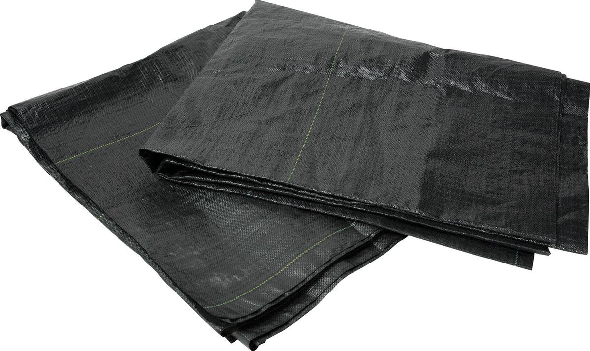  Bo-Camp Grondzeil - Eco - 3 X 6 Meter - Zwart
