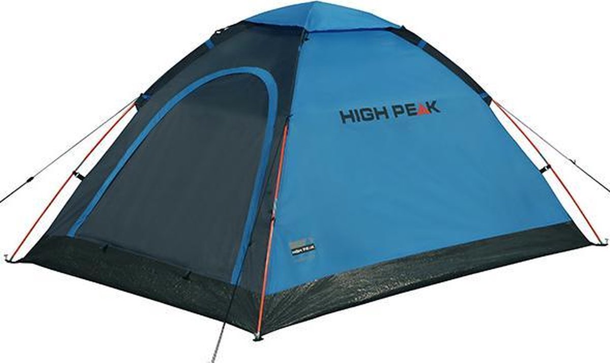  High Peak Monodome Pu Koepeltent - Blauw - 2 Persoons