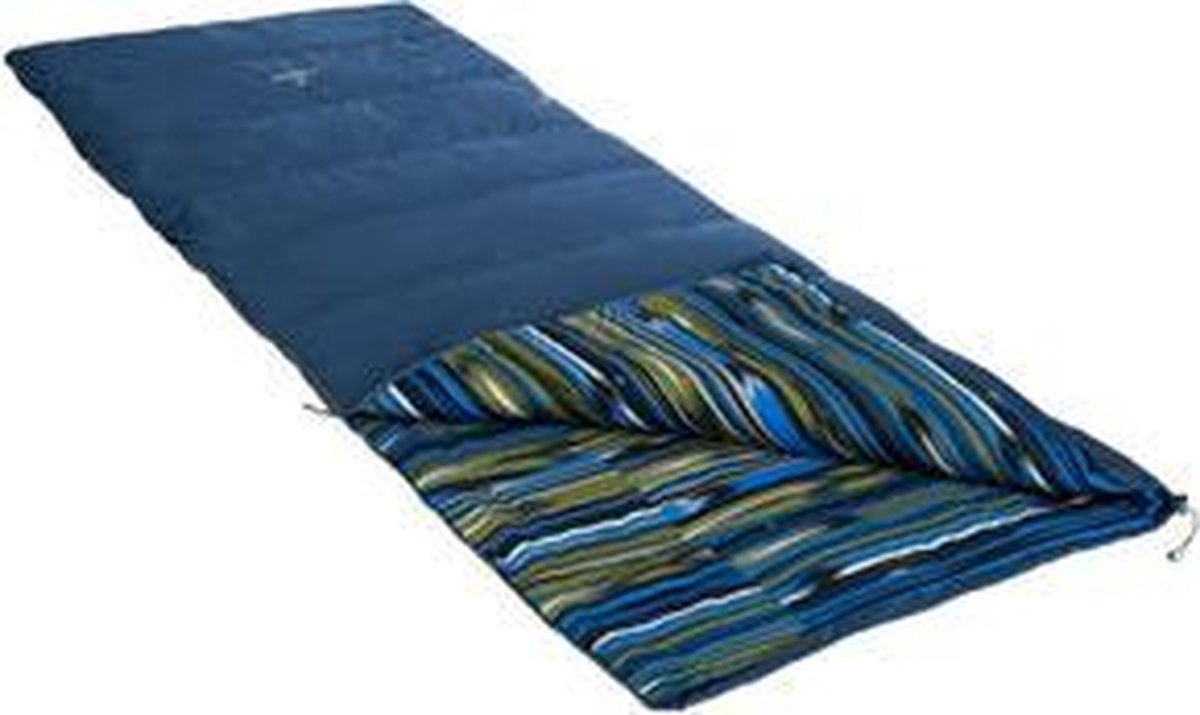  NOMAD® Bronco Slaapzak | 205x80cm Blauw | Lichtgewicht &amp; Kwalitatief | Slaapzak | Incl Hoes