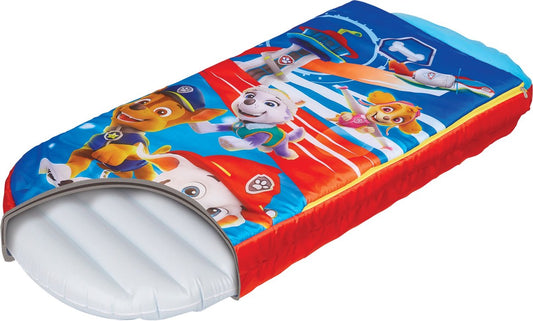  Paw Patrol Junior ReadyBed-2 In 1 Kids Sleeping Inflatable Air Bed In A Bag With A Pump, Polyester, Single
