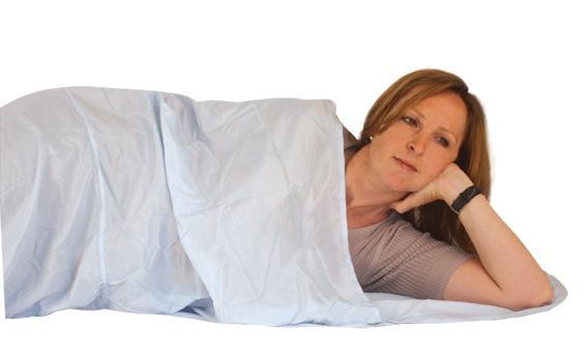  Travelsafe Cotton Inlet Mummy Slaapzak - Wit