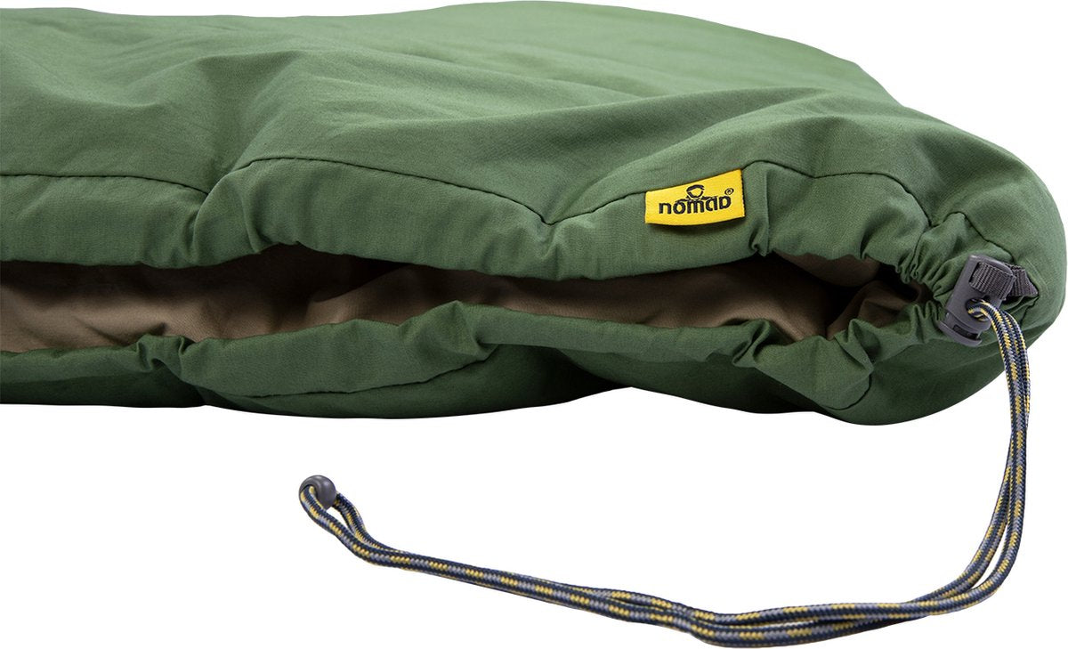  NOMAD® Blazer Slaapzak | 205x80cm Groen | Lichtgewicht &amp; Kwalitatief | Slaapzak | Incl Hoes