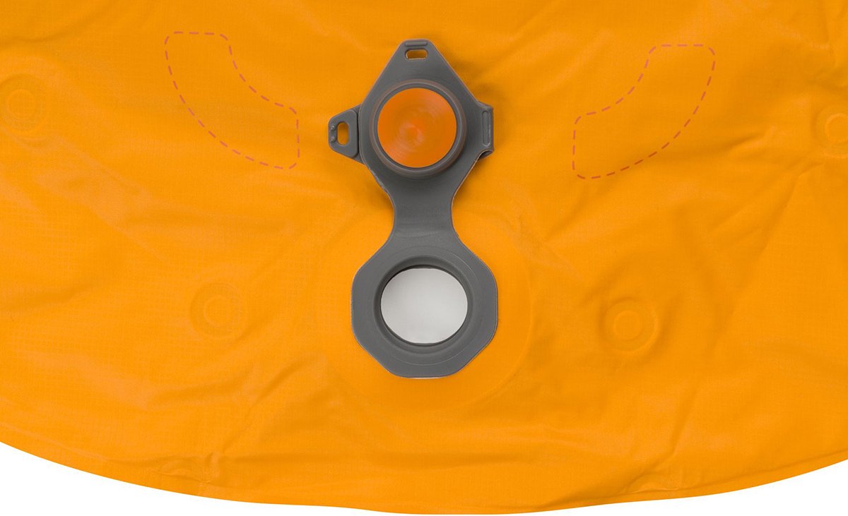 Sea To Summit UltraLight Insulated Regular Opblaasbare Slaapmat - 5cm - 480g - Oranje