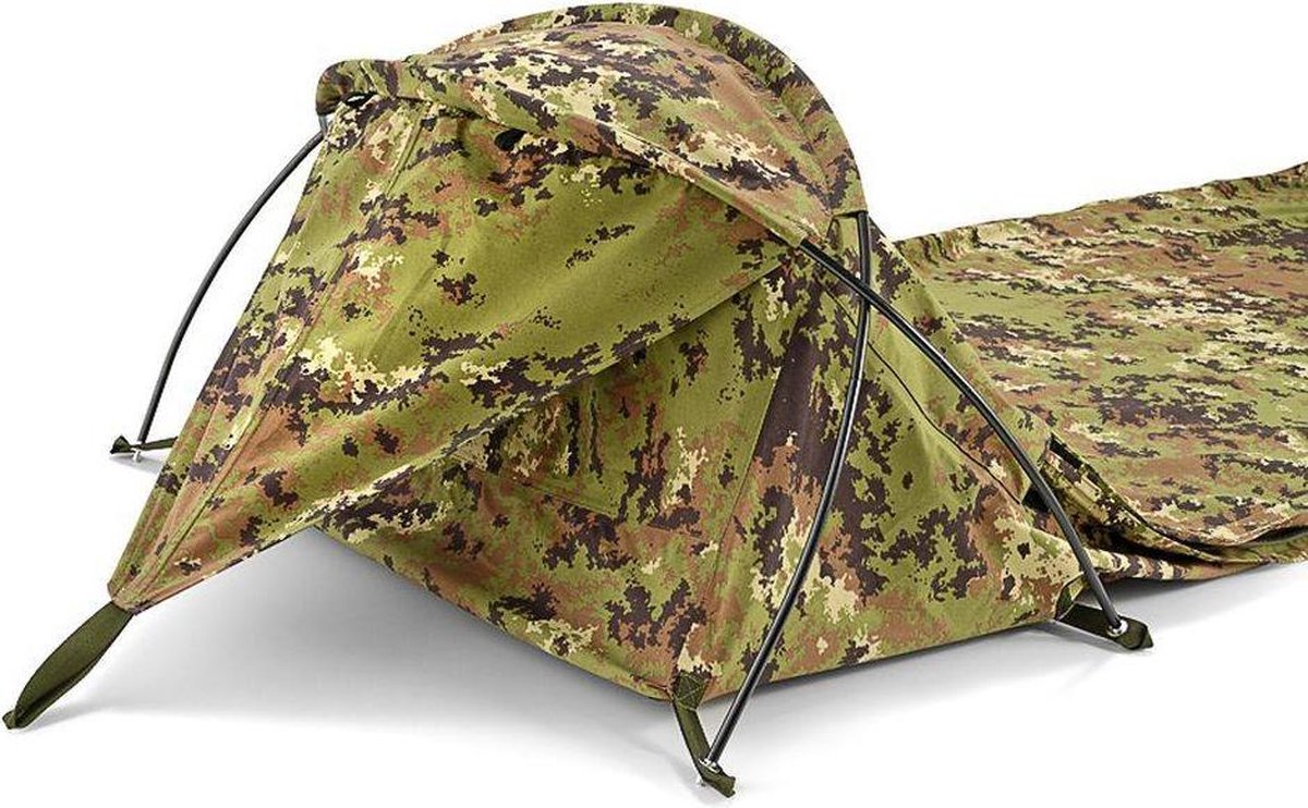  Defcon 5 Tent Bivi Bivvy Bag 1700 Gram - Groen - 1 Persoons