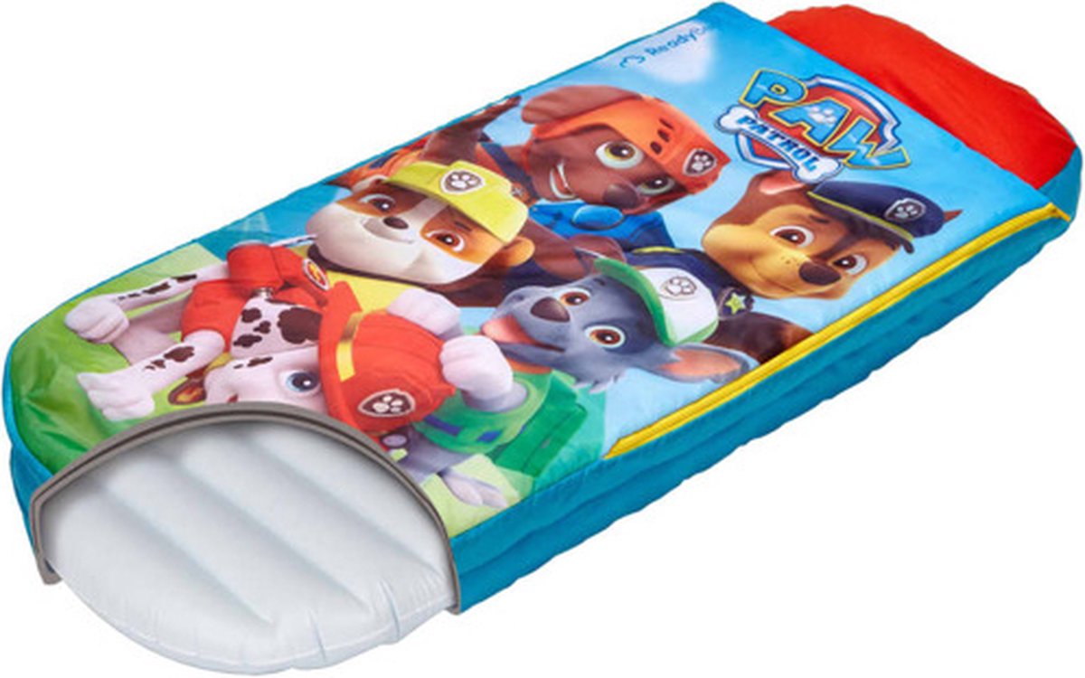 Paw Patrol ReadyBed Luchtbed + Slaapzak + Kussen - Blauw - 150x62x20