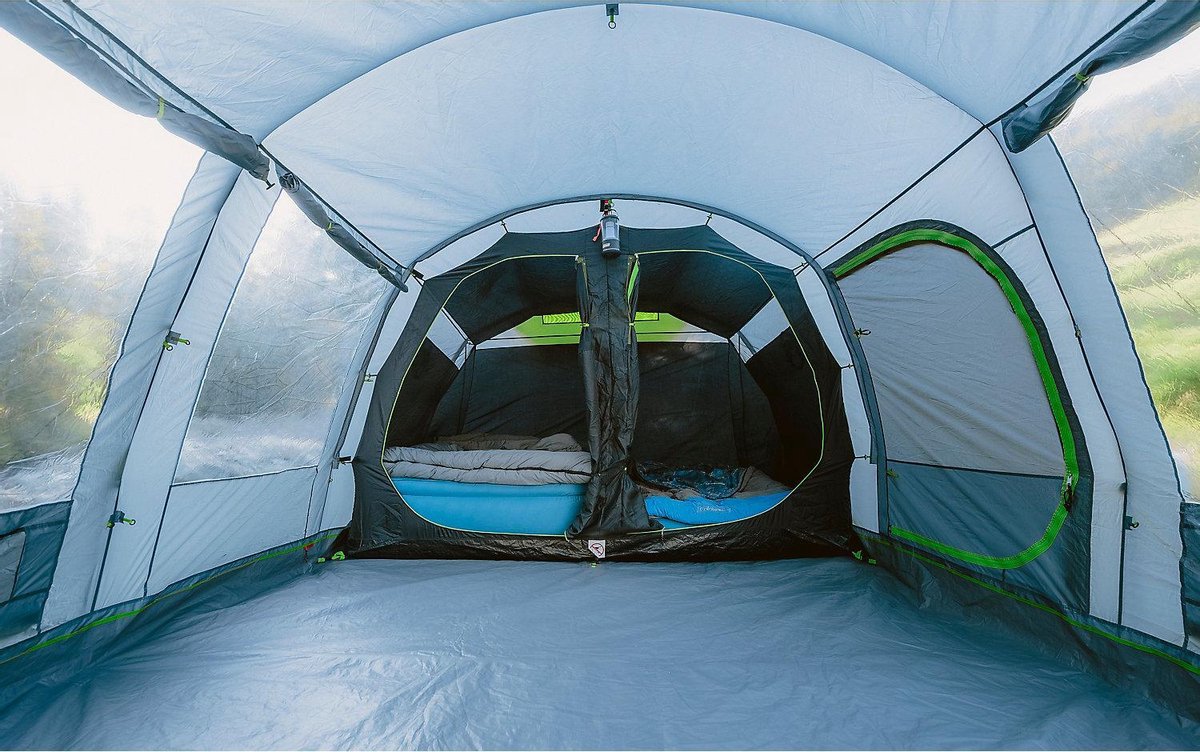  Coleman Vail 4L Tunneltent - Familie Tent - 4-Persoons - Grijs/Groen