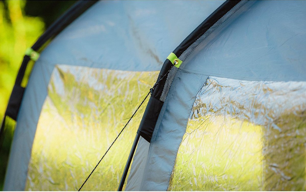  Coleman Vail 6L Tunneltent - Familie Tent - 6-Persoons - Grijs/Groen