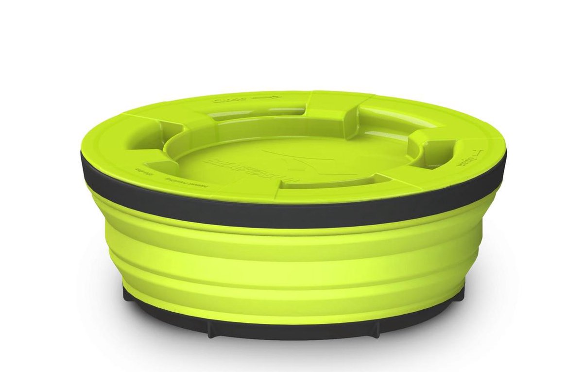  Sea To Summit X-Seal &amp; Go Campingservies Inklapbaar - Schaal - Large - Lime