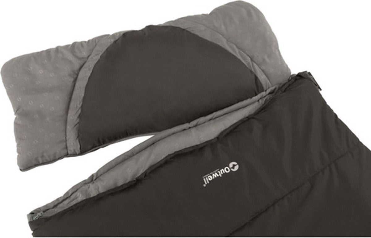  Outwell Slaapzak Contour Rits Links Zwart