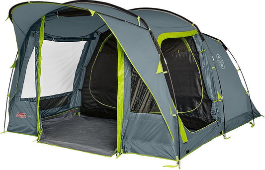  Coleman Vail 4 Tunneltent - Familie Tent - 4-Persoons - Grijs/Groen